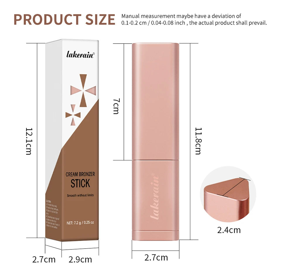 Cream Bronzer Stick Face Contouring Makeup Highlighter - 17