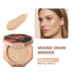 Cream Mousse Bronzer Matte Face Contour Sculpting Makeup