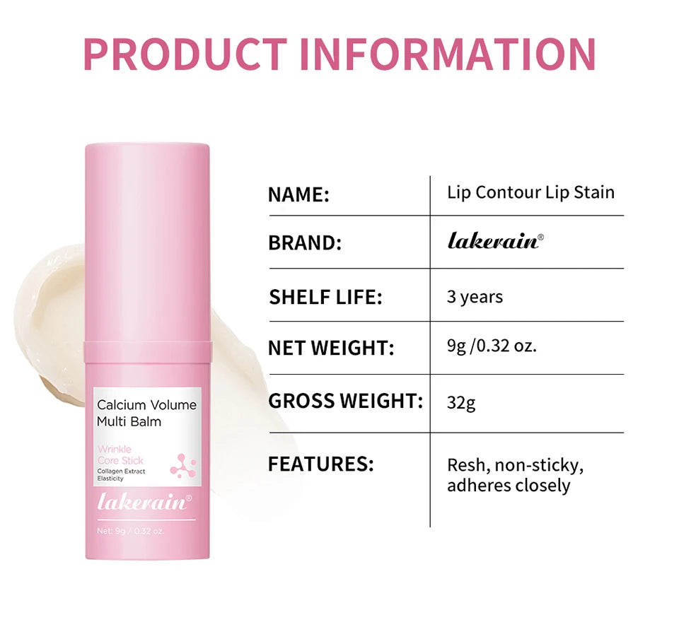 Calcium Volume Multi Balm Eye Wrinkle Stick Moisturizing Serum Bar