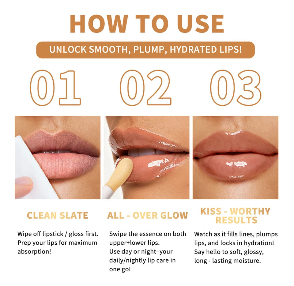 Honey Chocolate Lip Glaze and Moisturizing Lip Gloss Set - 15