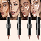 Dual Ended Contour Stick Bronzer and Highlighter Makeup Pen