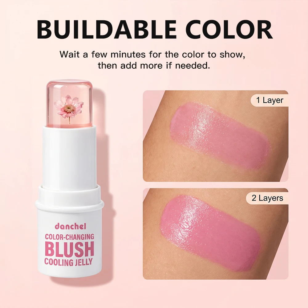 Color Changing Jelly Blush pH Adaptive Cheek and Lip Tint - 6