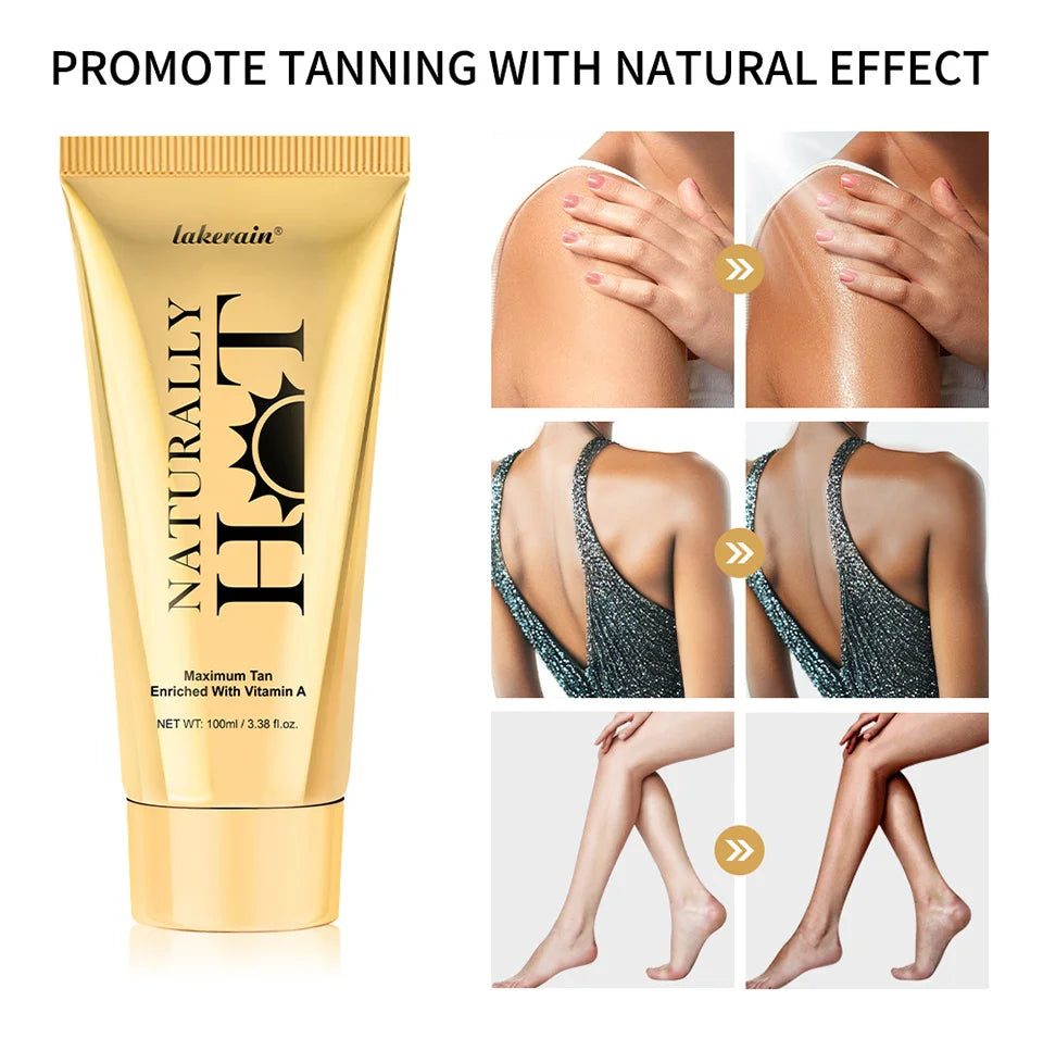 Hot Tanning Cream Self Tanner Bronzer for Natural Glow - 12