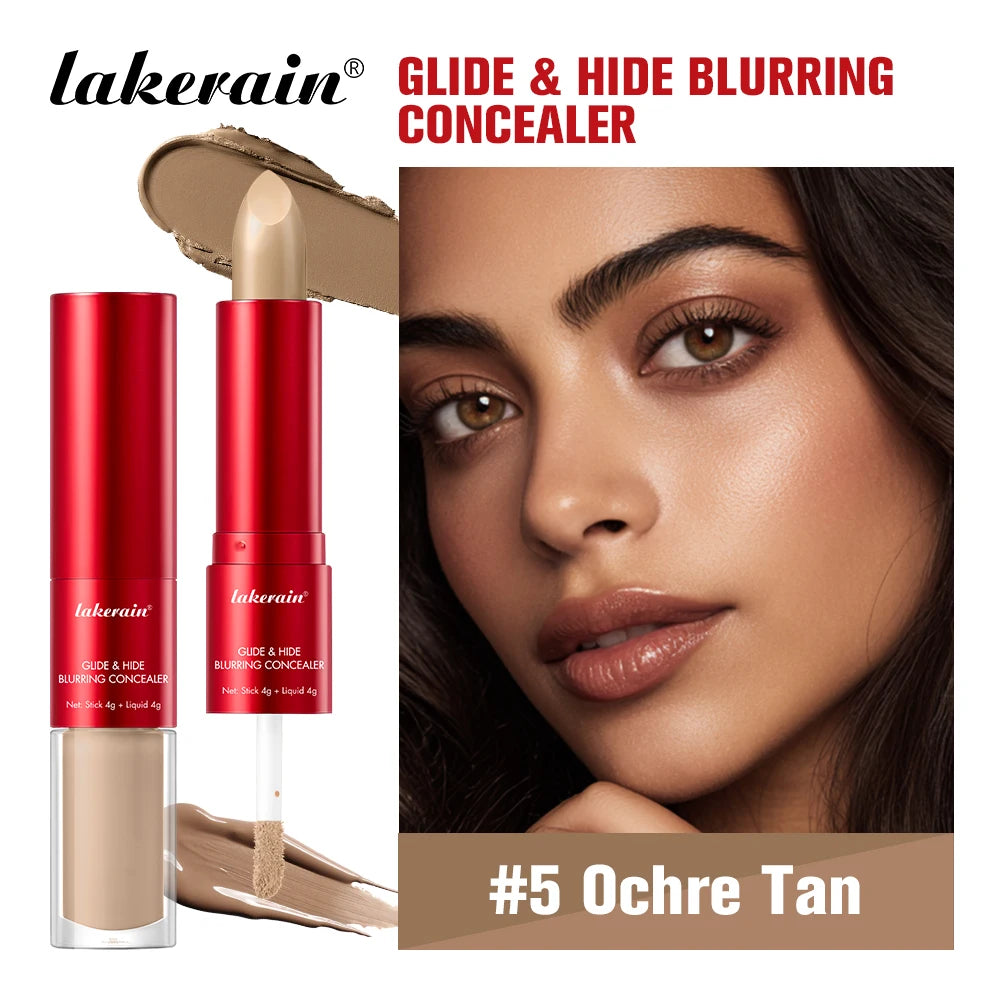 2 in 1 Blurring Concealer and Full Coverage Foundation Makeup - 20