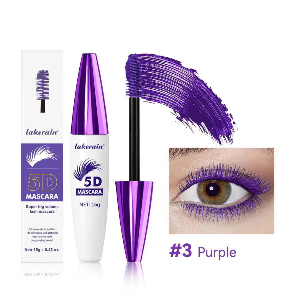 5D Mascara Waterproof Lengthening Eyelash Extension Makeup