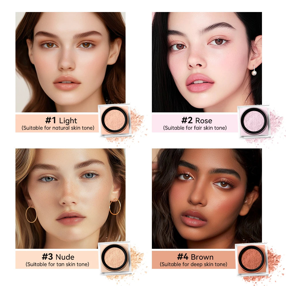 Matte Loose Setting Powder and Finishing Powder for Flawless Skin