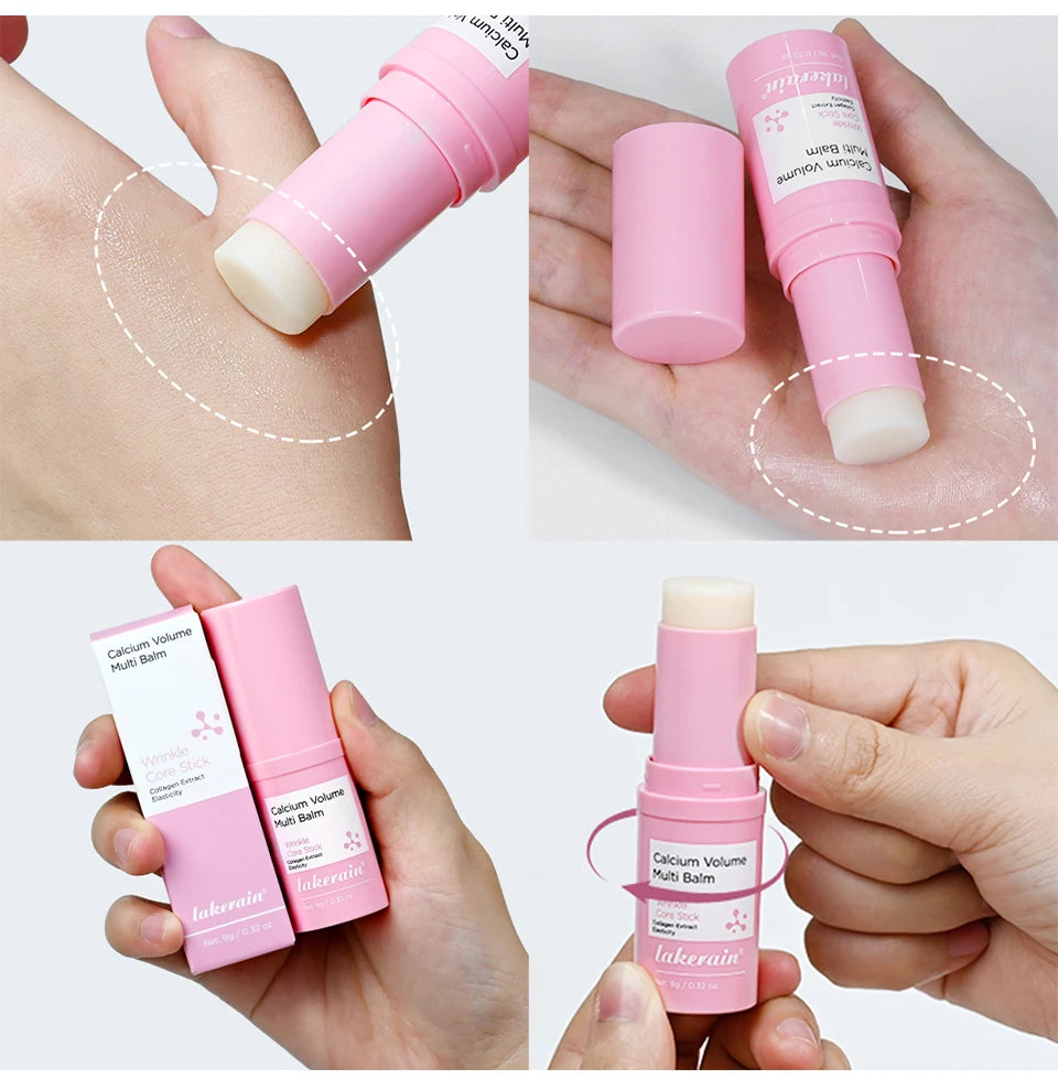 Calcium Volume Multi Balm Eye Wrinkle Stick Moisturizing Serum Bar