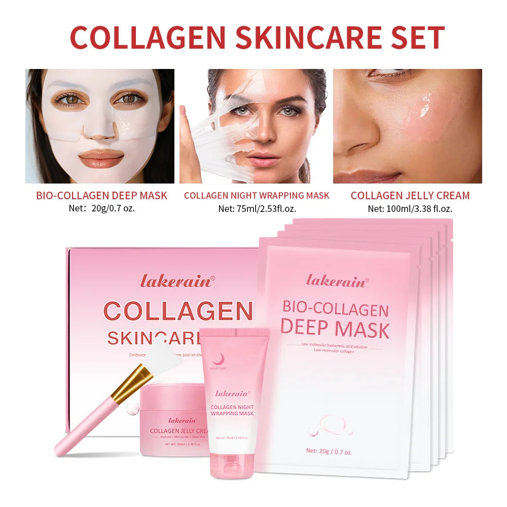 Collagen Skincare Set Facial Moisturizer Routine - 20