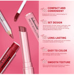 Matte Lipstick and Lip Liner Makeup Set Long Lasting Lip Cosmetic Kit