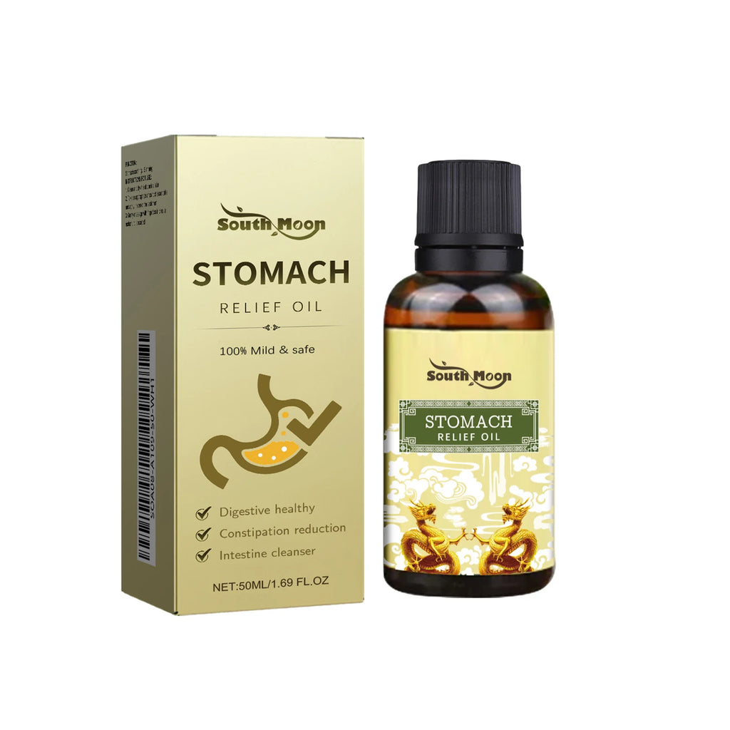 Stomach Relief Oil Natural Abdominal Massage Oil for Constipation