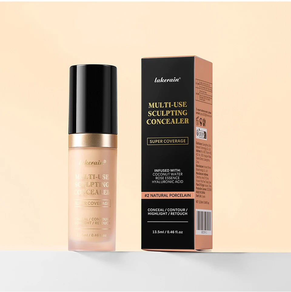 Multi Use Sculpting Concealer Waterproof Matte Full Coverage Foundation - 17