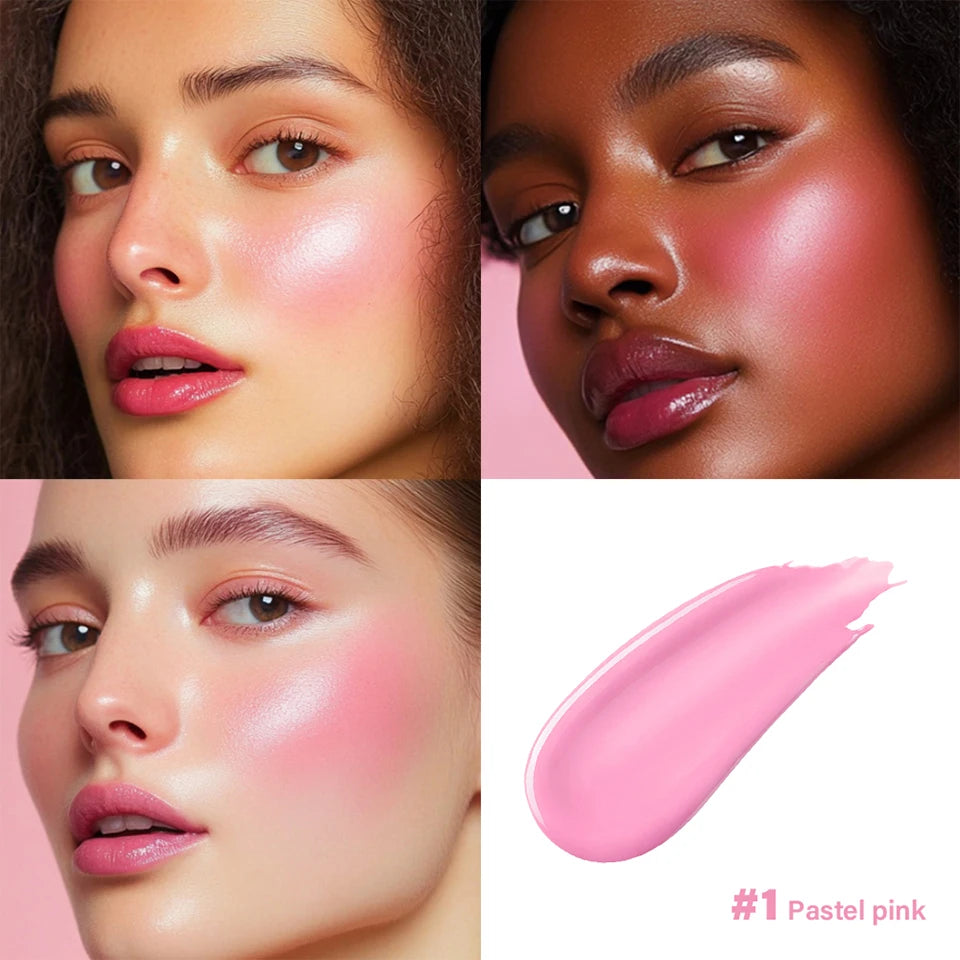 Liquid Blush Stick Sponge Tip Face Makeup Blusher - 13
