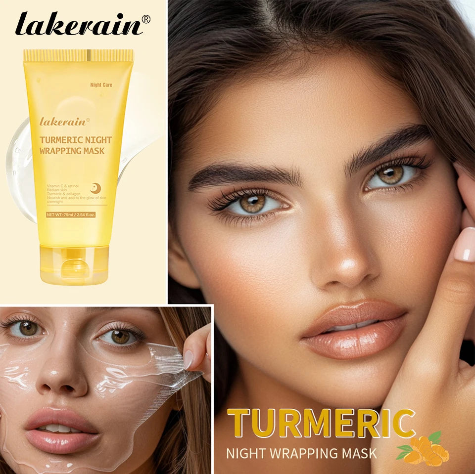 Collagen Overnight Peel Off Mask Korean Night Wrapping Face Treatment