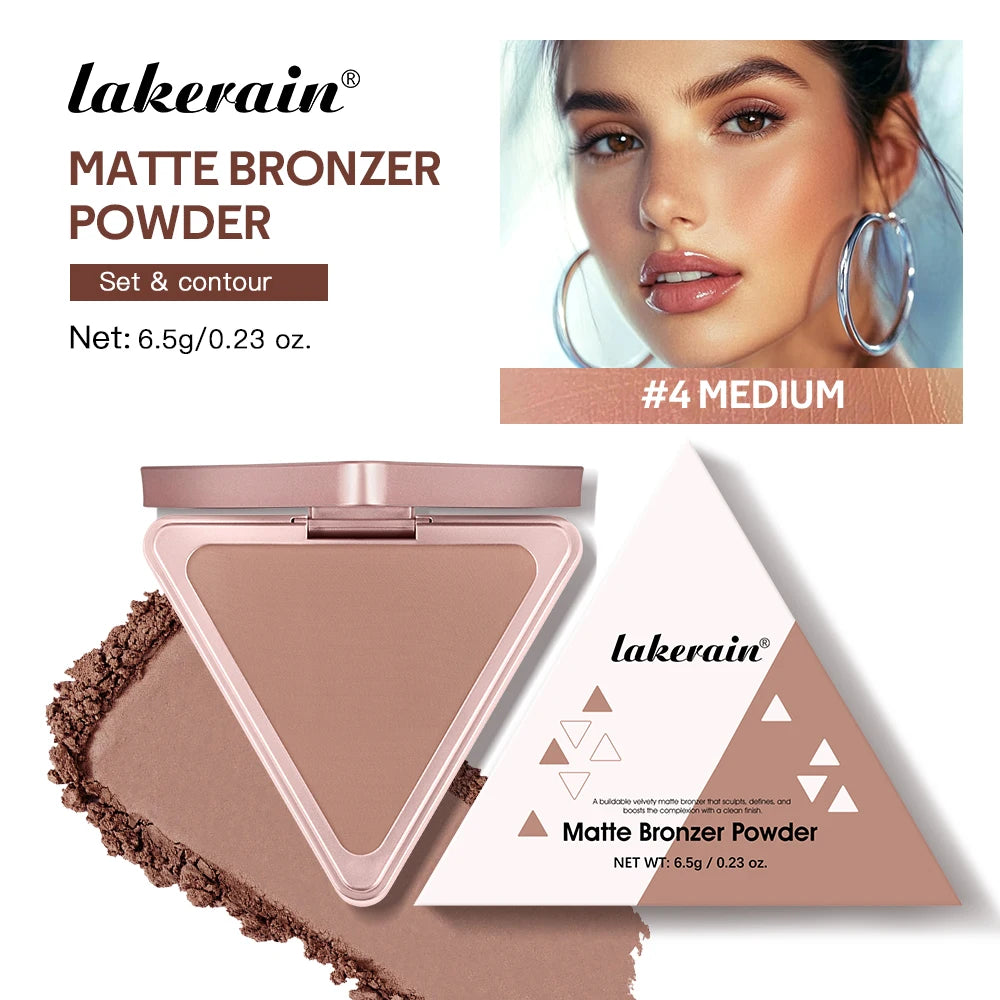 Matte Bronzer Powder Face Contouring Makeup
