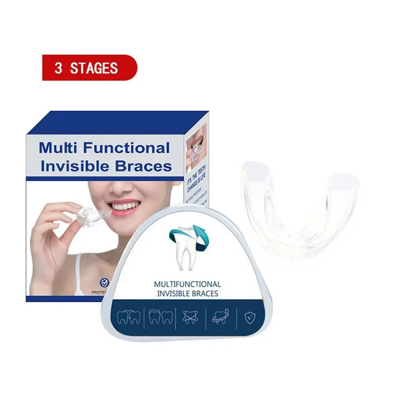 3 Stage Dental Braces Teeth Trainer Alignment Mouthpiece Straightener