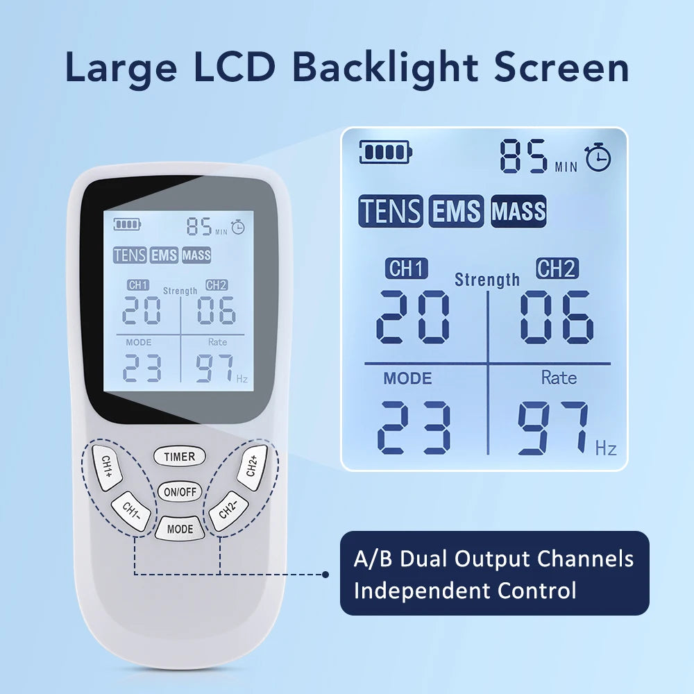 TENS Muscle Stimulator and EMS Body Massager