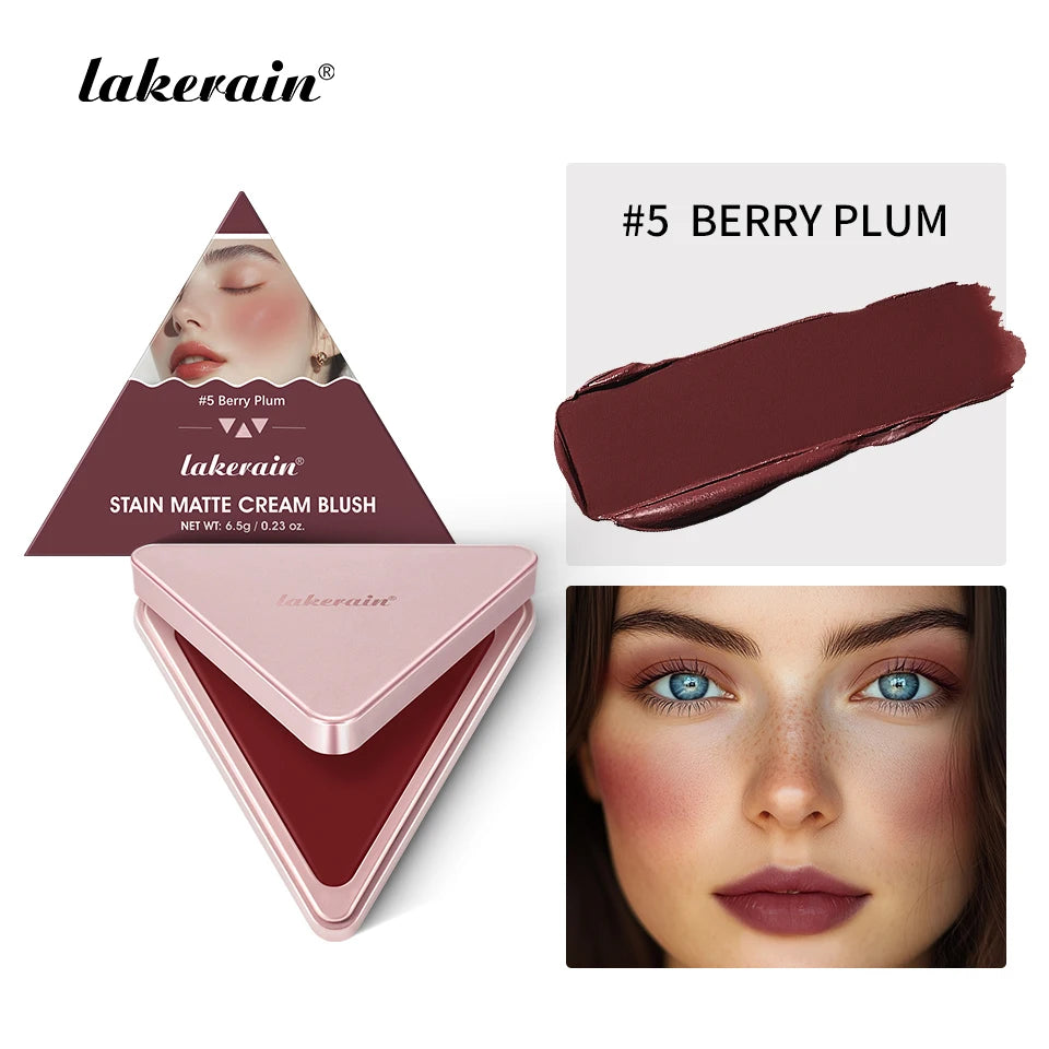 2 in 1 Cream and Powder Blush Face Blusher Makeup Palette - 26