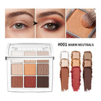 Eyeshadow Palette 9 Color Matte Shimmer Eye Makeup Kit