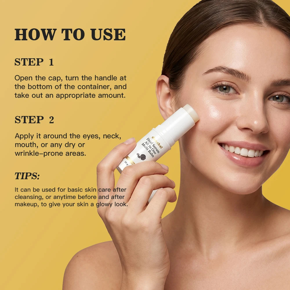Collagen Multi Balm Stick Hydrating Face Serum Moisturizer - 12