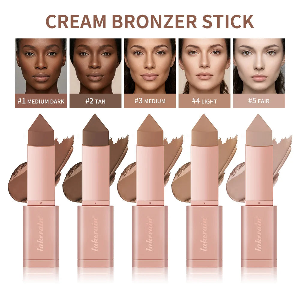 Cream Bronzer Stick Face Contouring Makeup Highlighter