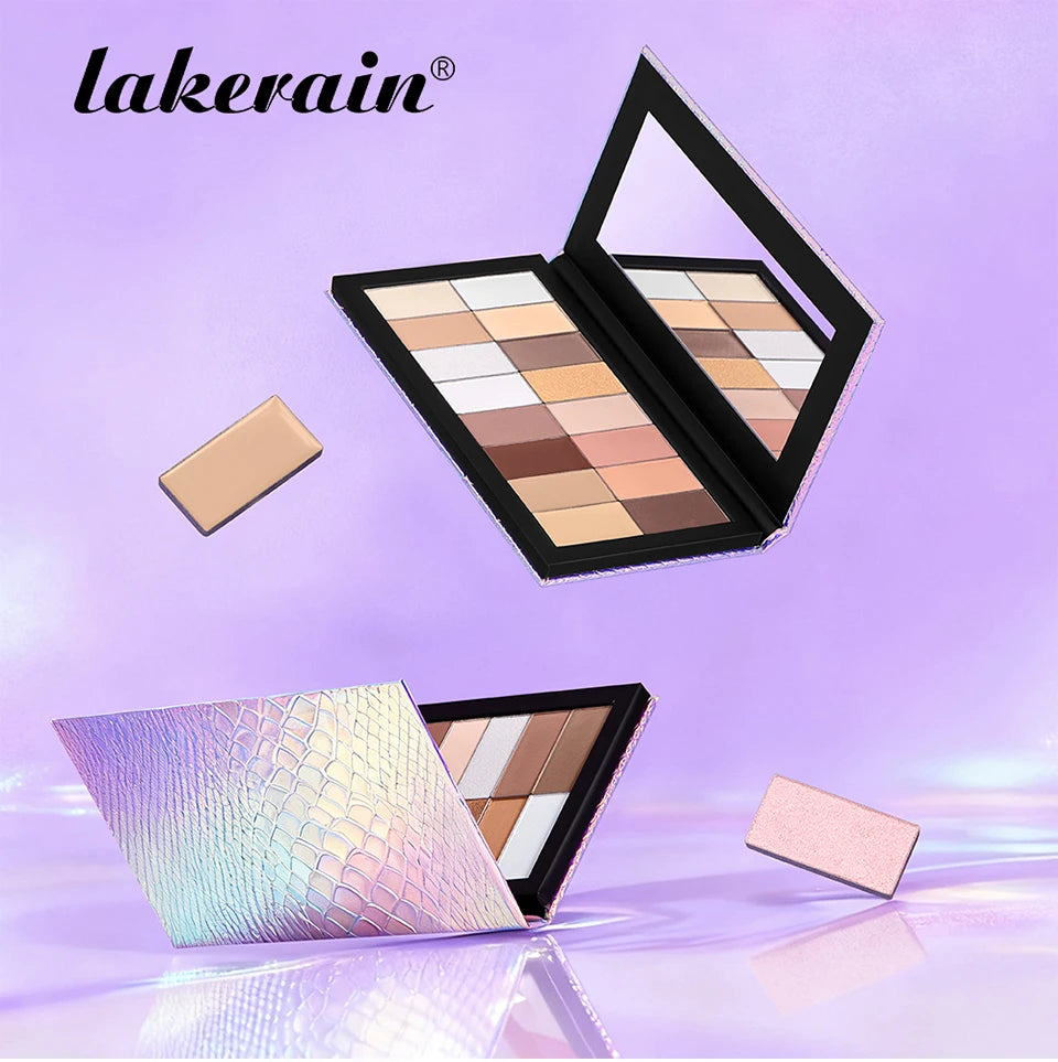 Magnetic Makeup Palette Eyeshadow and Contour Beauty Kit - 7