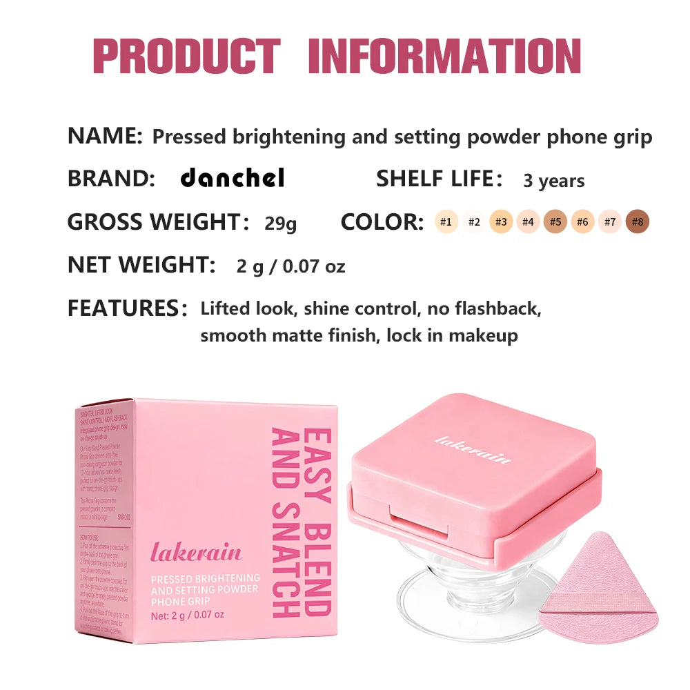 Foundation Stick and Pressed Powder Makeup Set