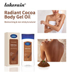 Cocoa Body Oil Gel Hydrating Moisturizer for Glowing Skin