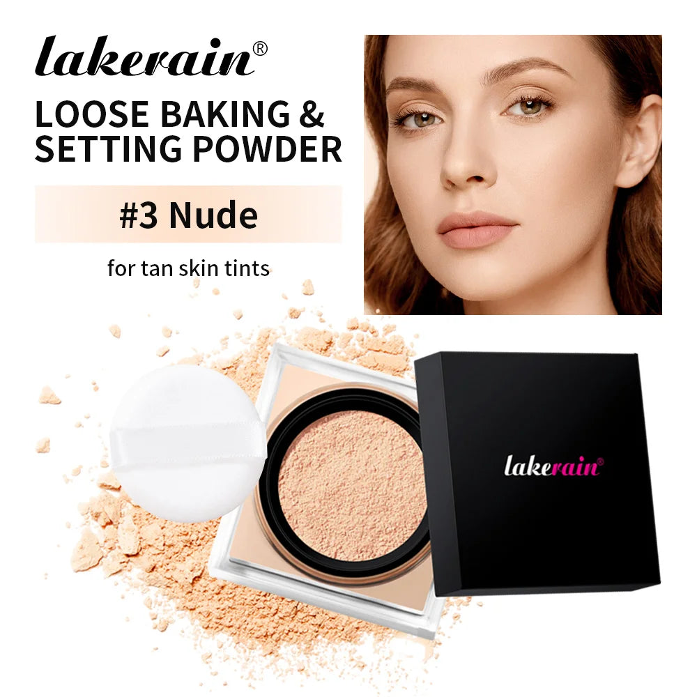 Matte Loose Setting Powder and Finishing Powder for Flawless Skin