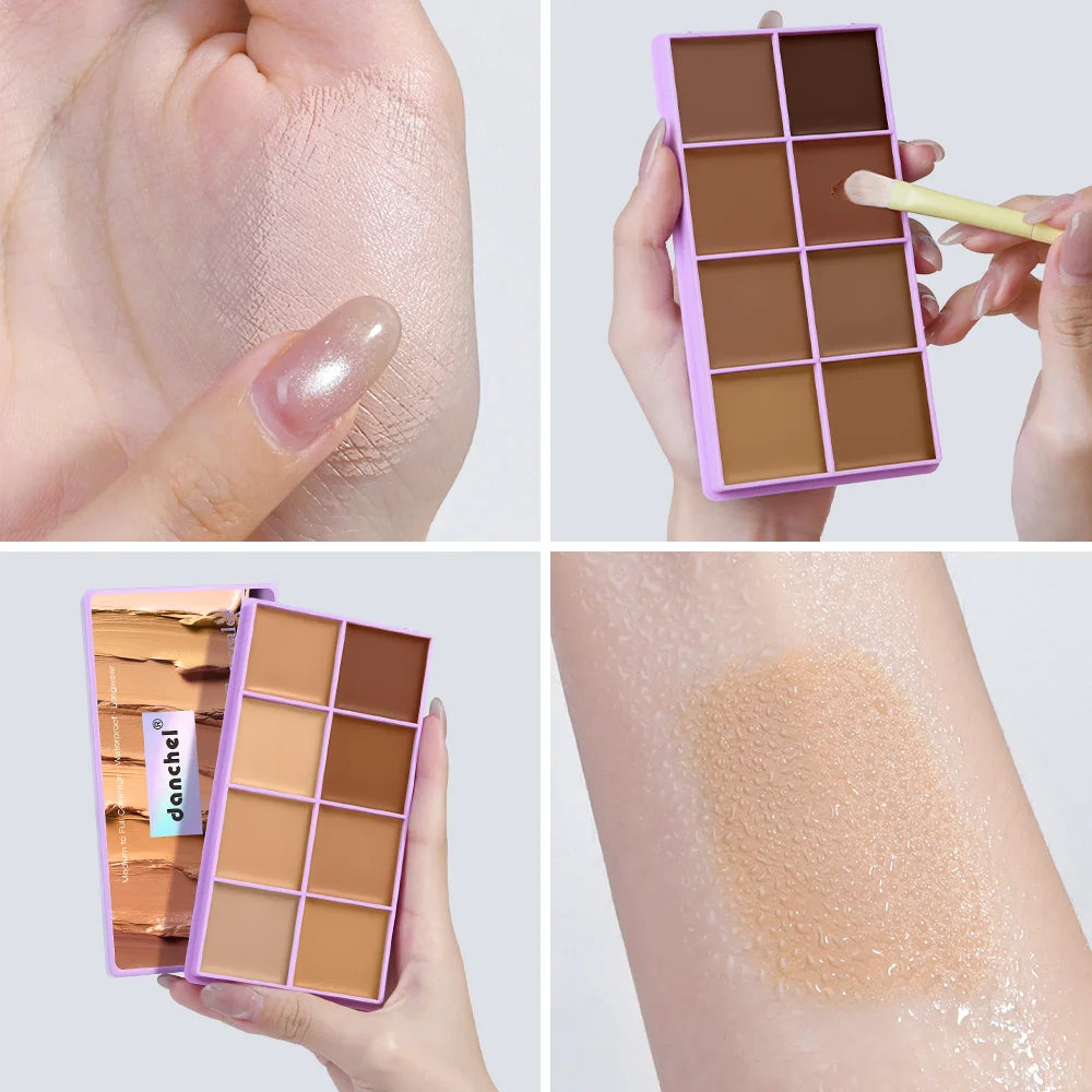 Cream Concealer Palette and Contouring Kit