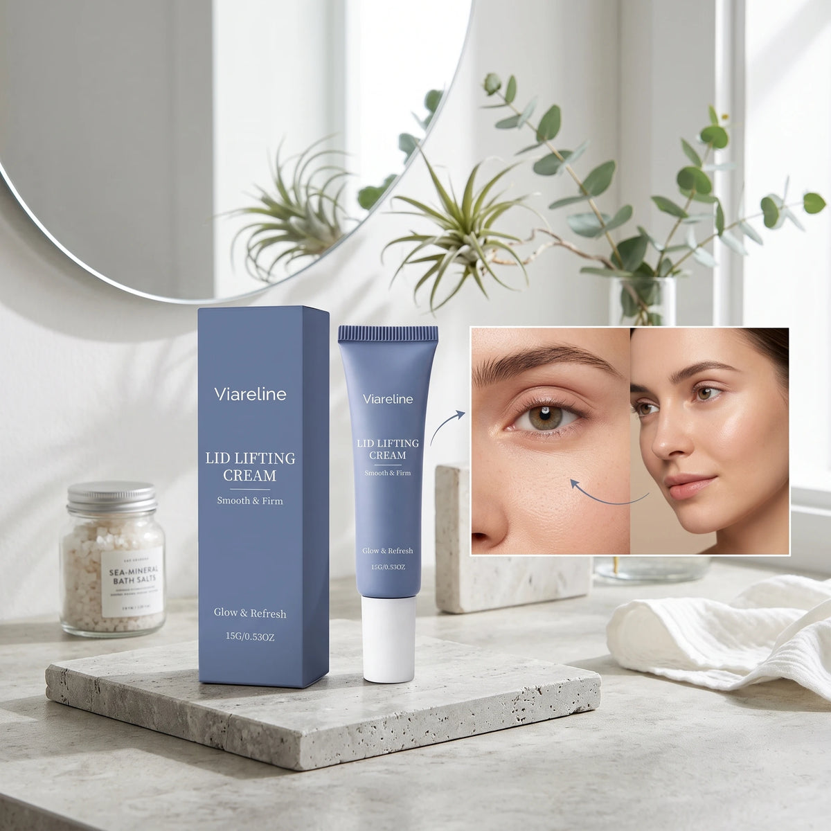 Firming Eye Cream for Dark Circles and Eye Contour Brightening Cream