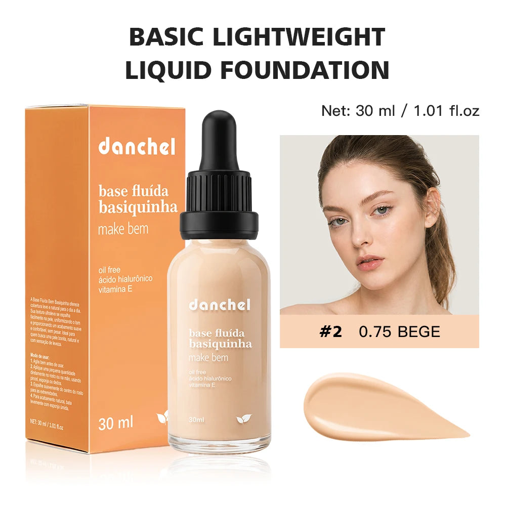 Basic Liquid Foundation Matte Face Makeup Base - 32