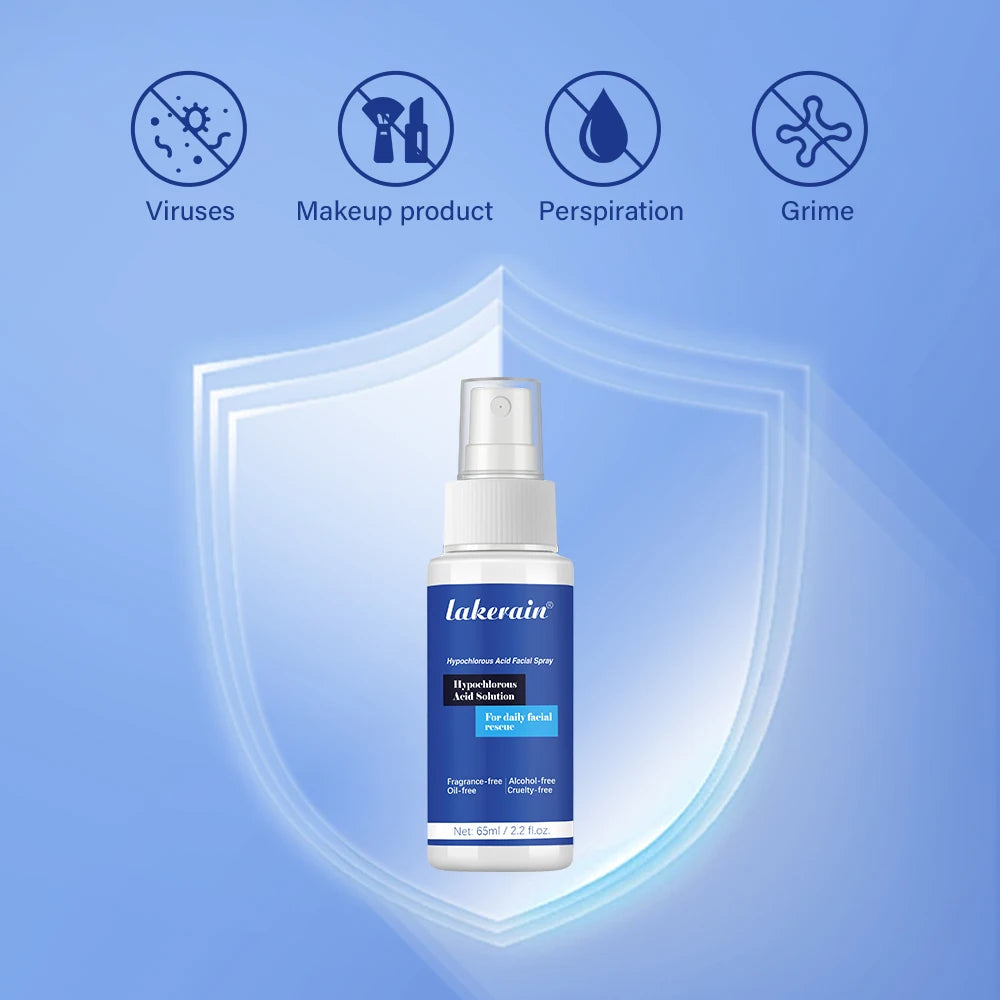 Hypochlorous Acid Facial Spray Skin Toner for Acne and Redness