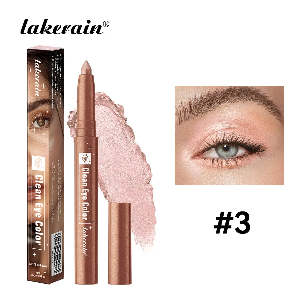 Long Lasting Eyeshadow Stick Waterproof Creamy Eye Shadow Pencil - 19