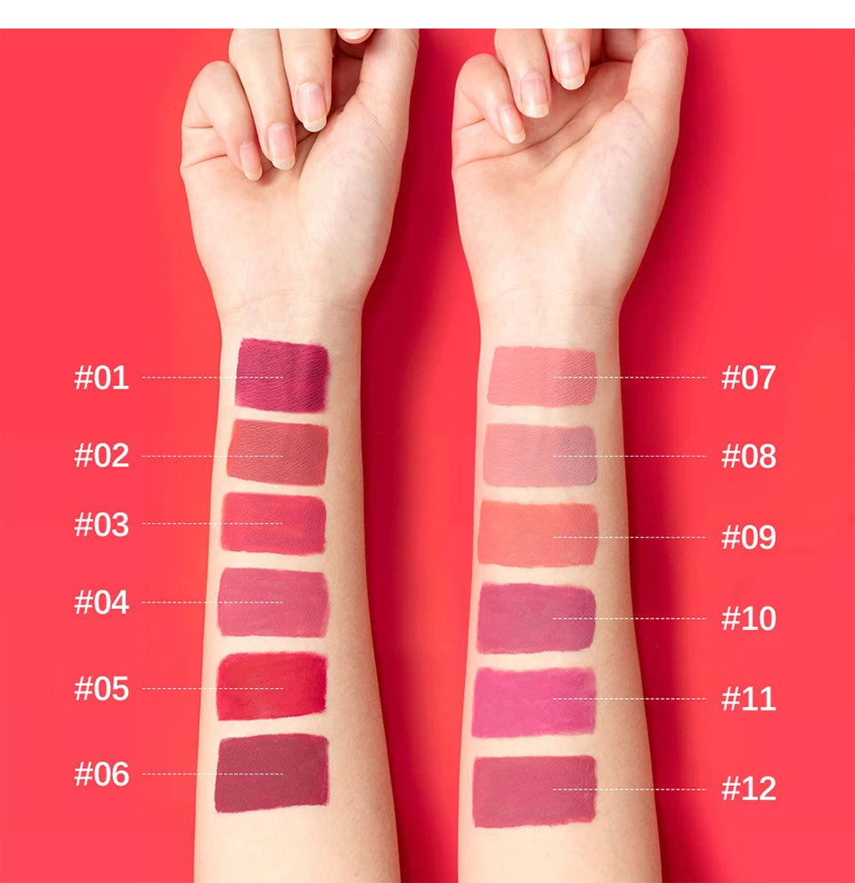 Matte Liquid Lipstick Long Lasting Waterproof Lip Glaze Makeup - 16