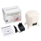 2 in 1 Nail Dryer and Electric Gel Polish Remover Manicure Bowl