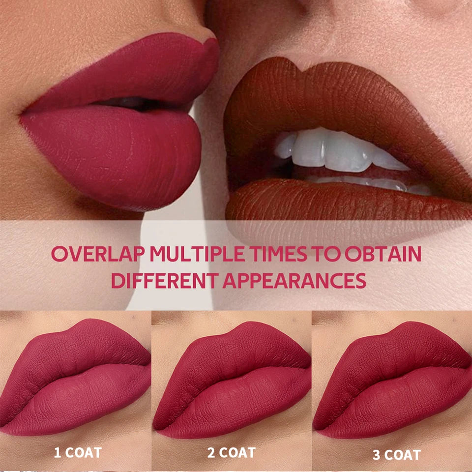 Matte Lip Tint Long Lasting Waterproof Liquid Lipstick
