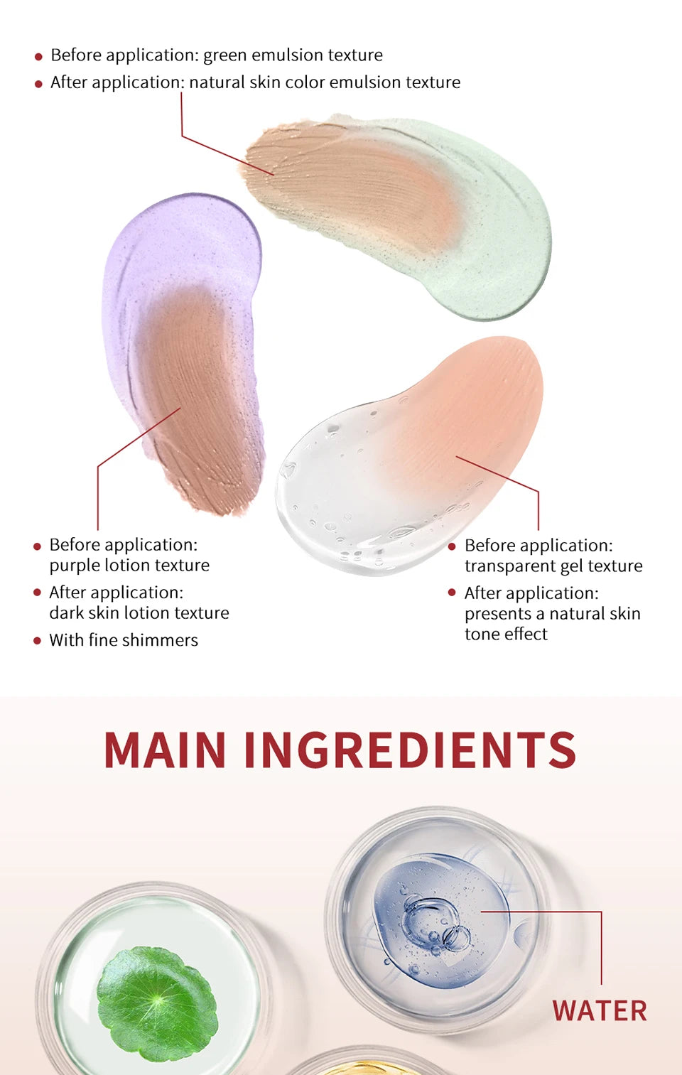 Color Correcting CC Cream Primer Face Makeup Base