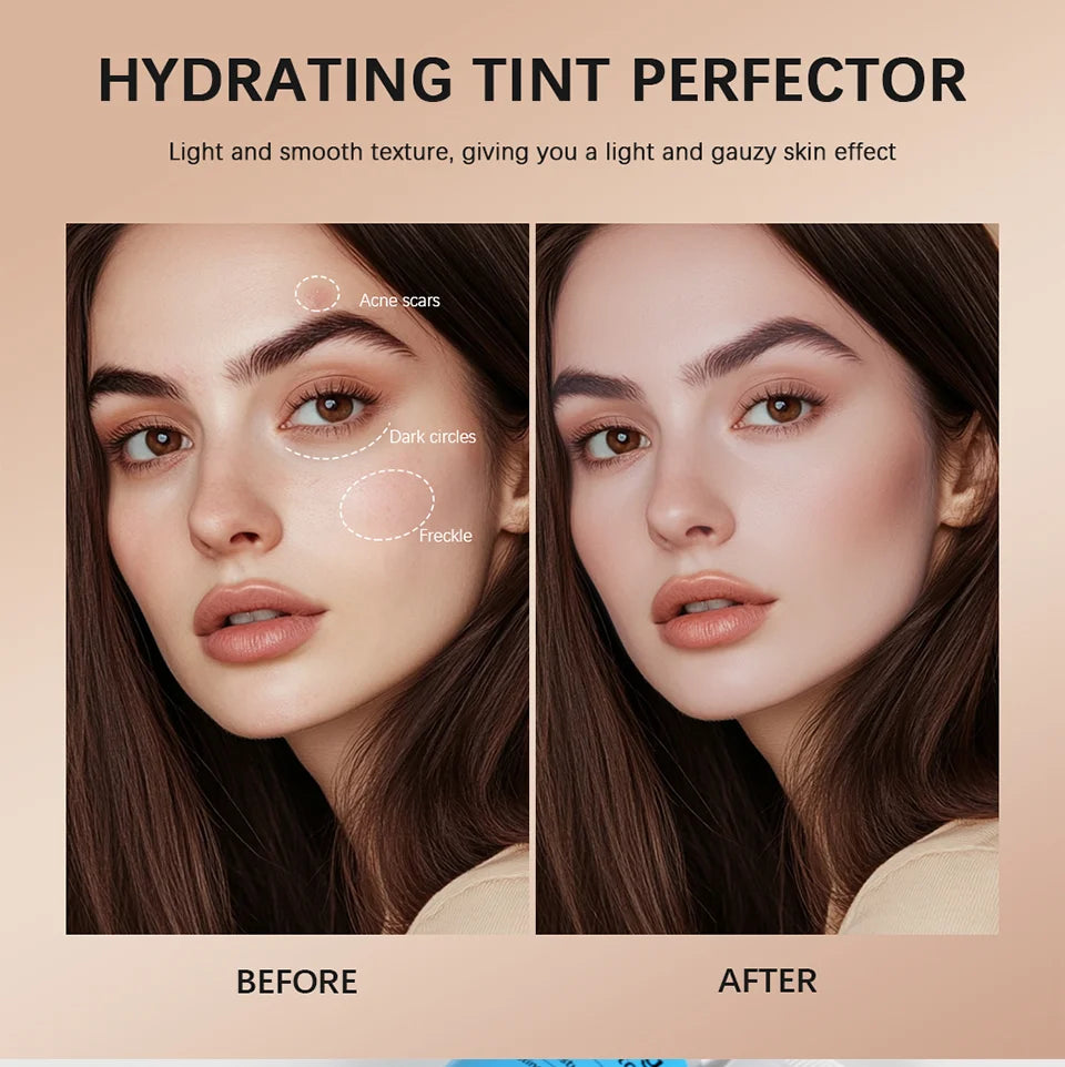 Hydrating Liquid Foundation and Tinted Moisturizing Face Cream