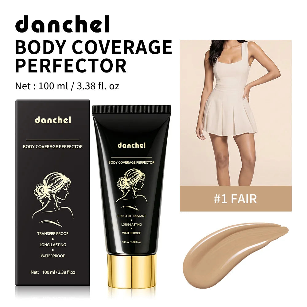 Waterproof Body Concealer and Tattoo Cover Up Foundation Cream - 24