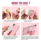 Pressed Setting Powder and Phone Grip Makeup Compact