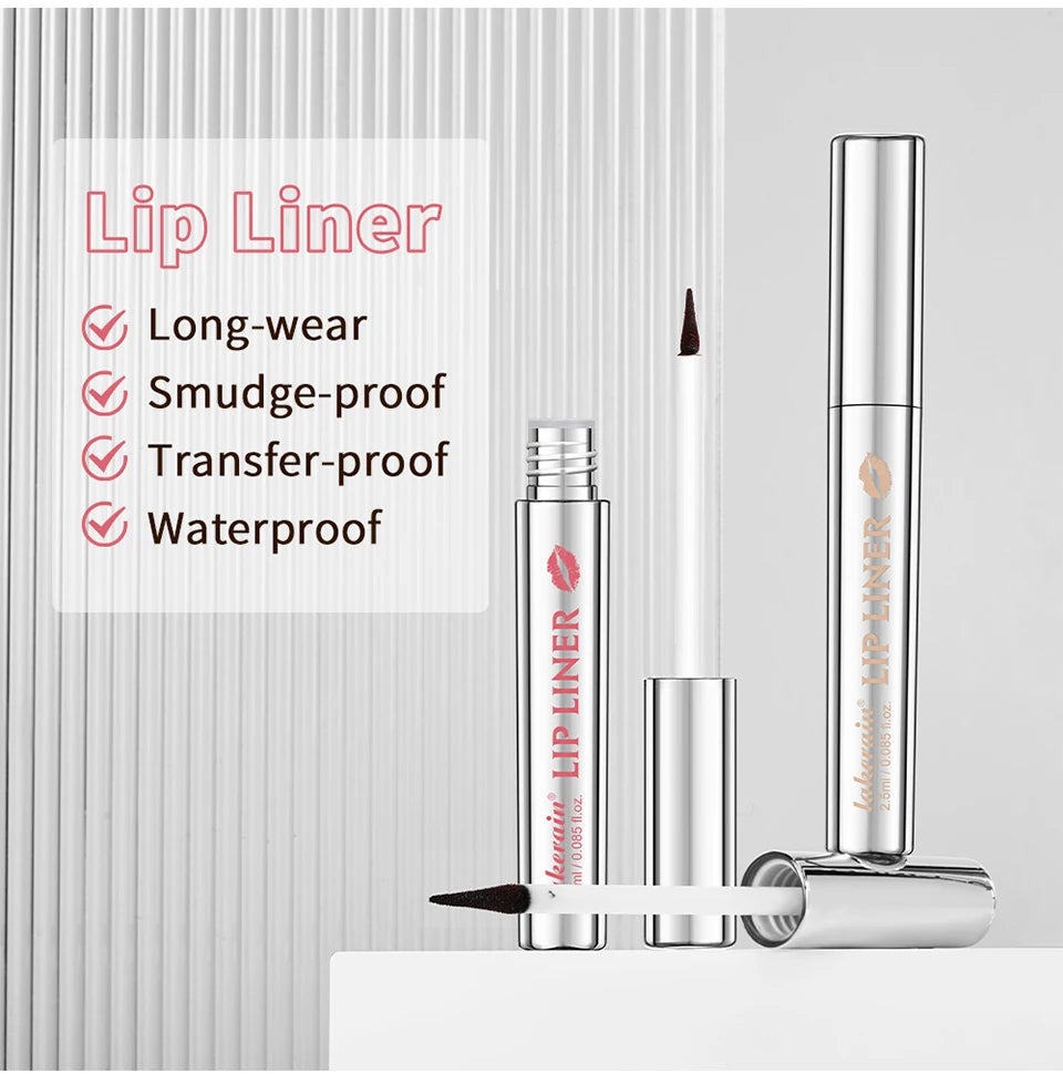 Peel Off Lip Liner Tattoo Lip Stain Waterproof Smudge Proof Liner - 10