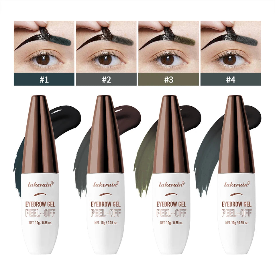 Peel Off Eyebrow Gel Waterproof Brow Tint Tattoo Cream