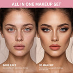 Full Face Makeup Kit and Cosmetic Palette Set