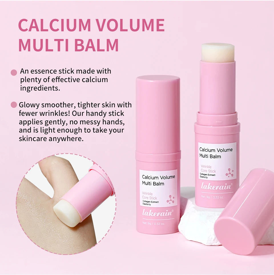 Calcium Volume Multi Balm Eye Wrinkle Stick Moisturizing Serum Bar