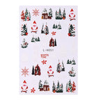 Christmas Nail Stickers Winter Nail Art Decals