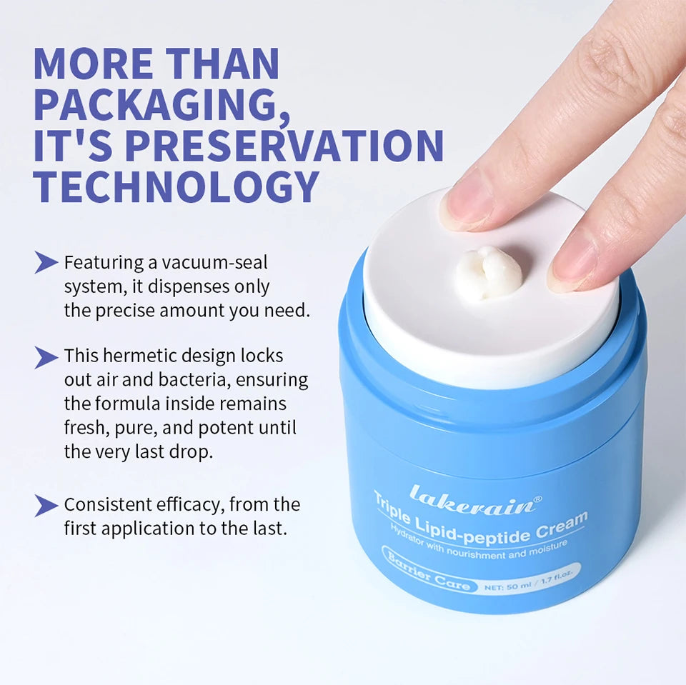 Triple Lipid Peptide Cream Moisturizing Face Moisturizer