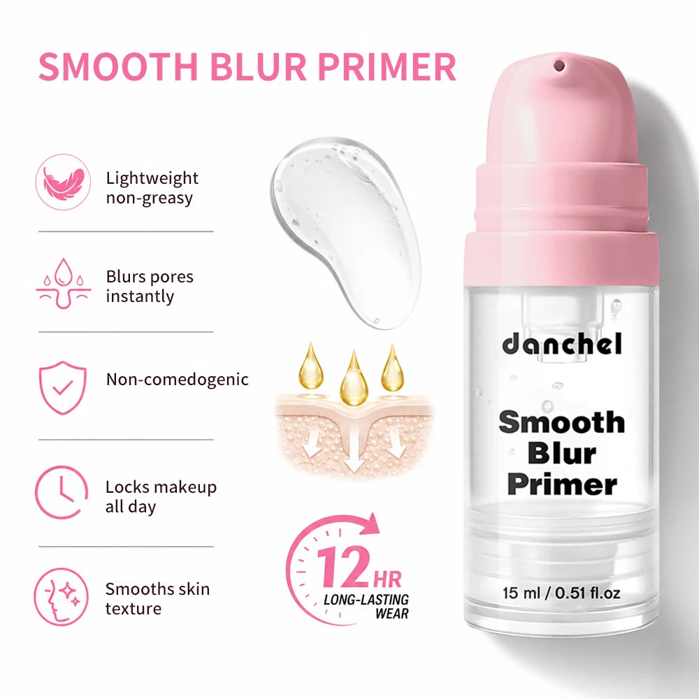 Makeup Primer and Foundation Set Smoothing Face Base