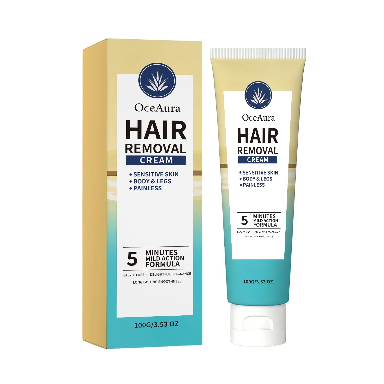 Hair Removal Cream Painless Depilatory Lotion for Smooth Skin - 7