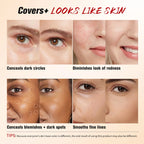 2 in 1 Blurring Concealer and Full Coverage Foundation Makeup