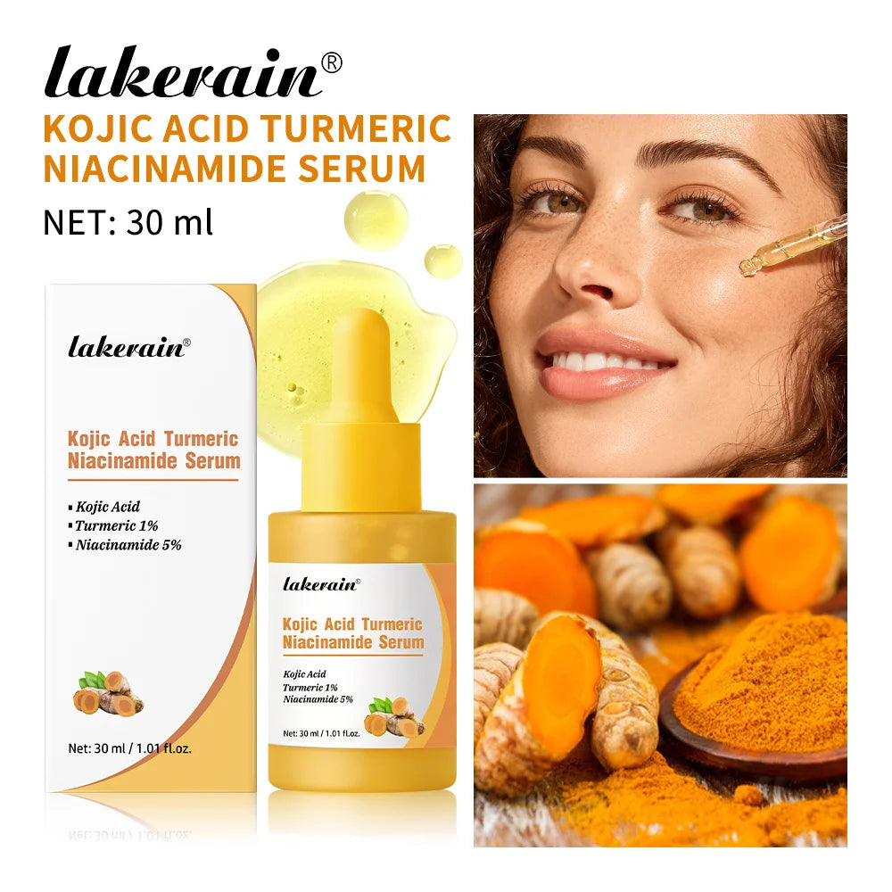 Kojic Acid Turmeric Serum Face Brightening Essence - 26